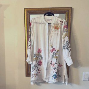 Johnny Was Linen tunic